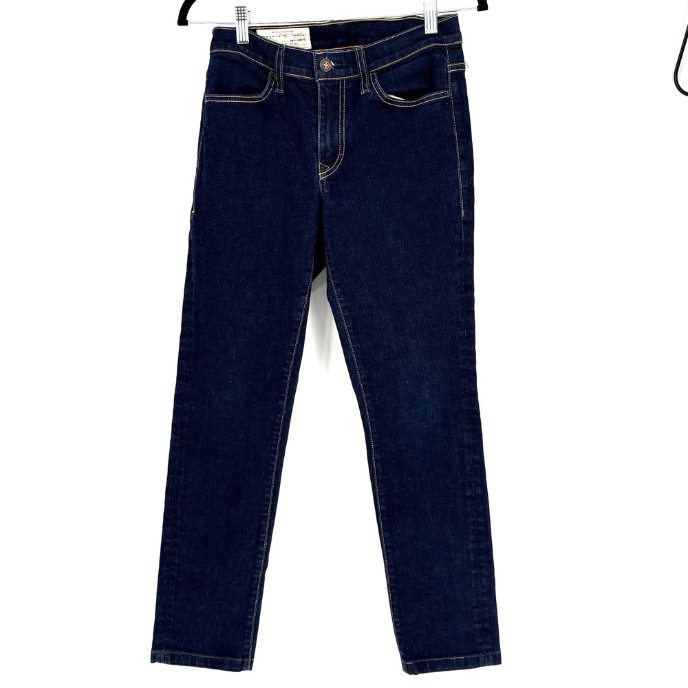 Imogene + Willie Jeans Womens 25 Blue Imogene Slim Straight Dark Wash